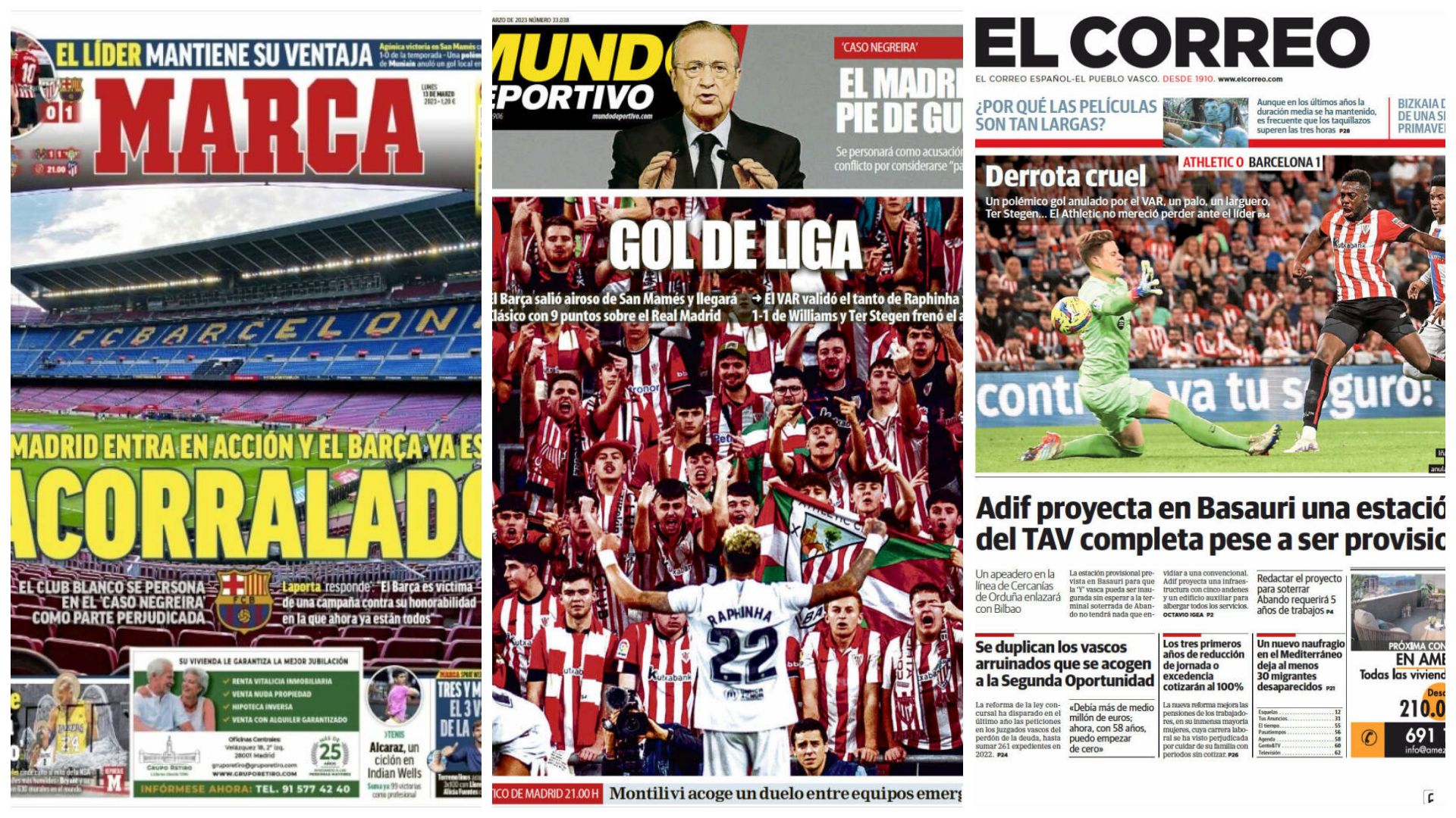Portadas 13 marzo 2023