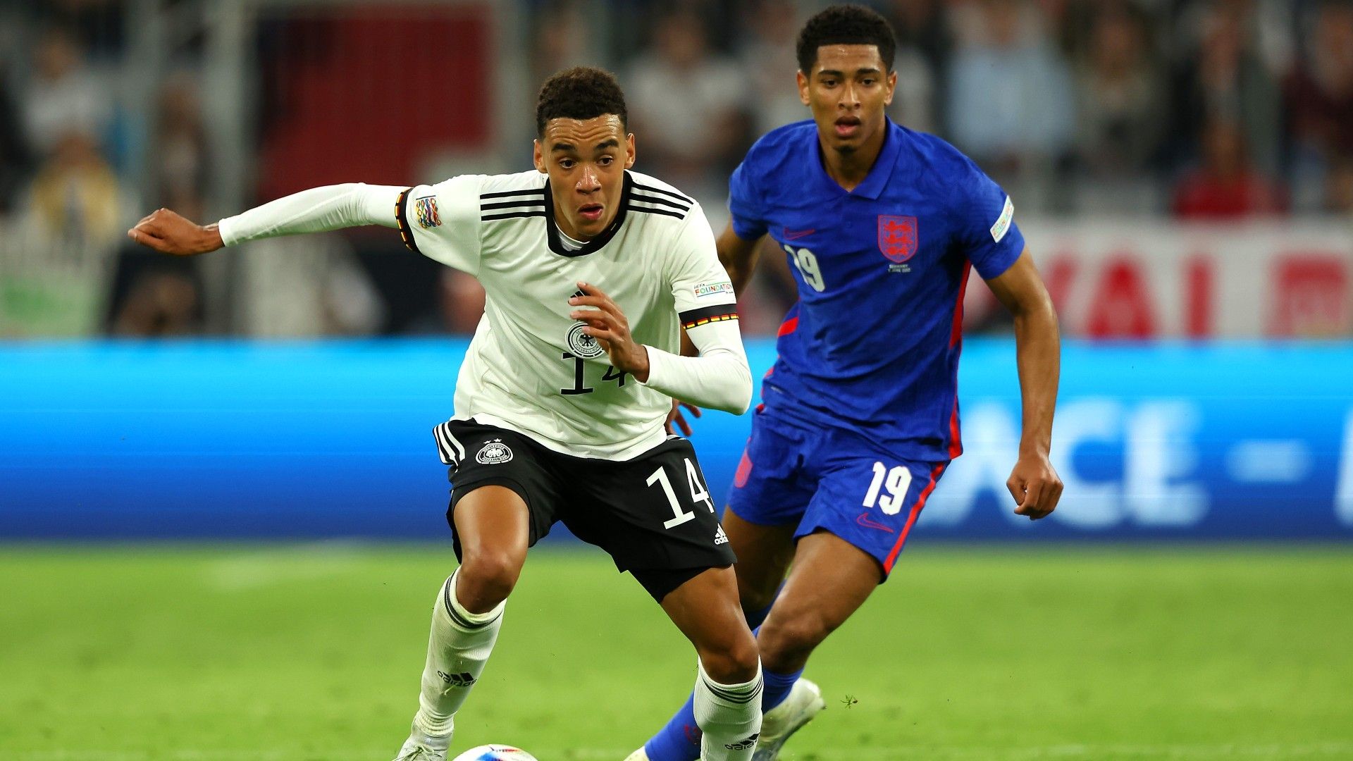 Jamal Musiala Germany England Nations League 07062022