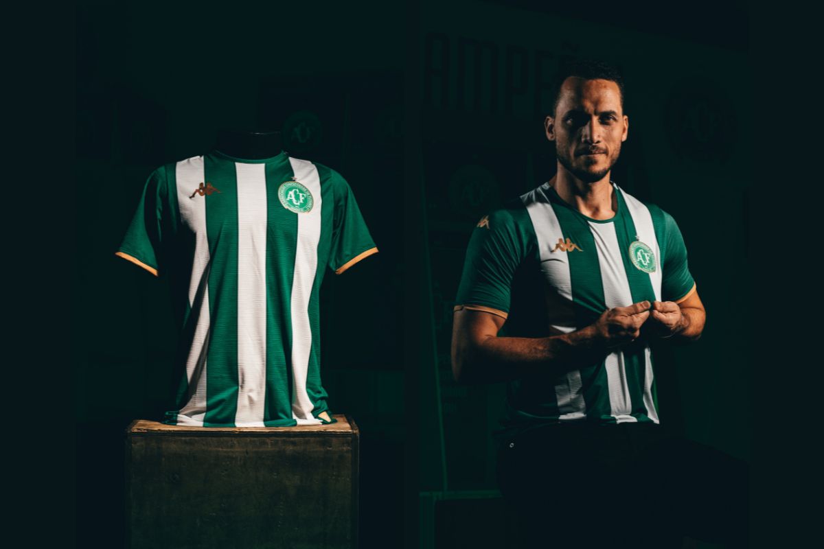 Camisa principal da Chapecoense para 2026