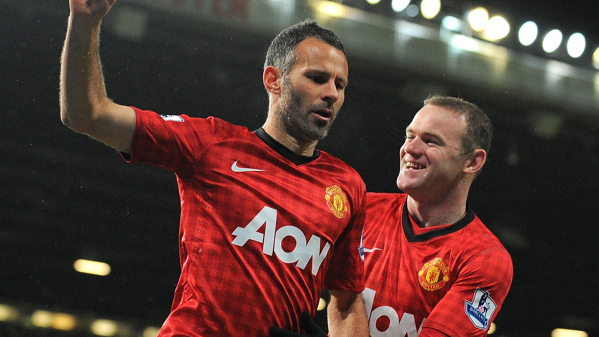 Ryan Giggs Wayne Rooney Manchester United