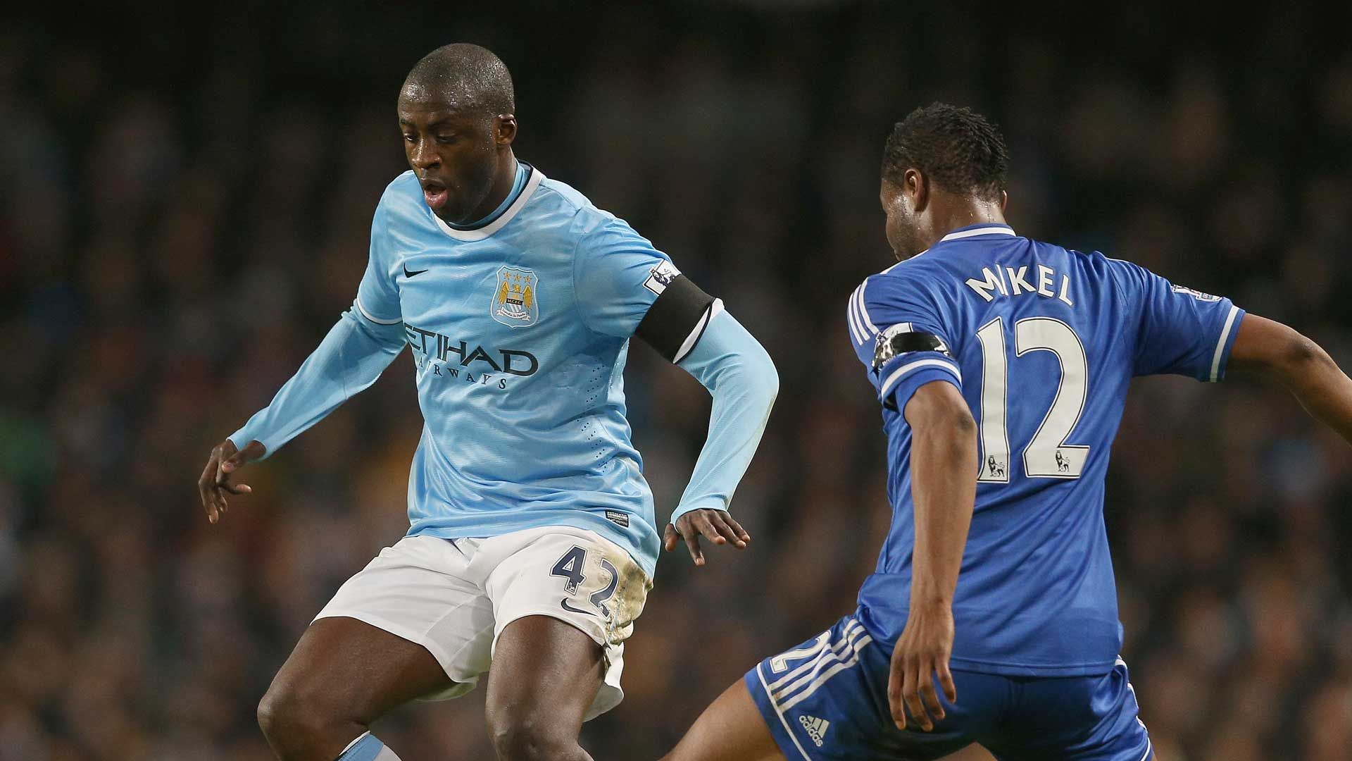 Yaya Toure versus John Obi Mikel
