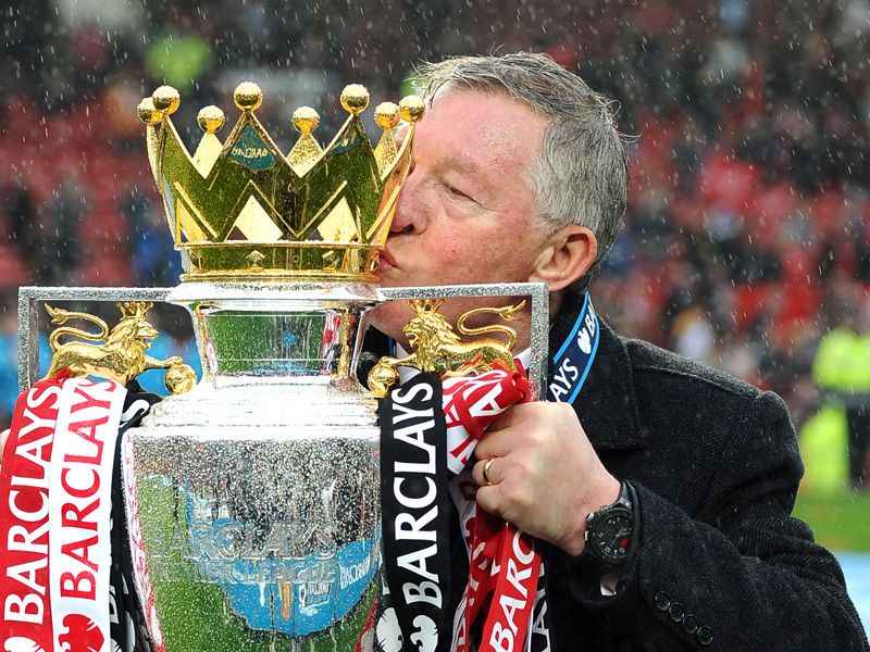 EPL - Manchester United v Swansea City, Sir Alex Ferguson