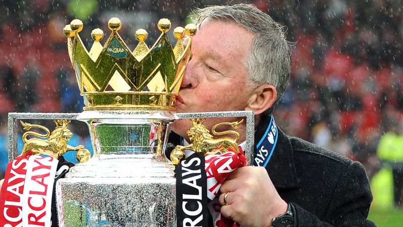 EPL - Manchester United v Swansea City, Sir Alex Ferguson