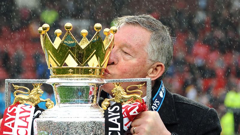 EPL - Manchester United v Swansea City, Sir Alex Ferguson