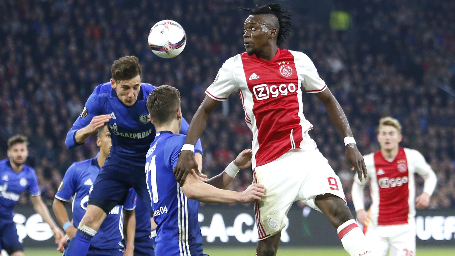 Bertrand Traore, Ajax - Schalke 04, Europa League, 04132017