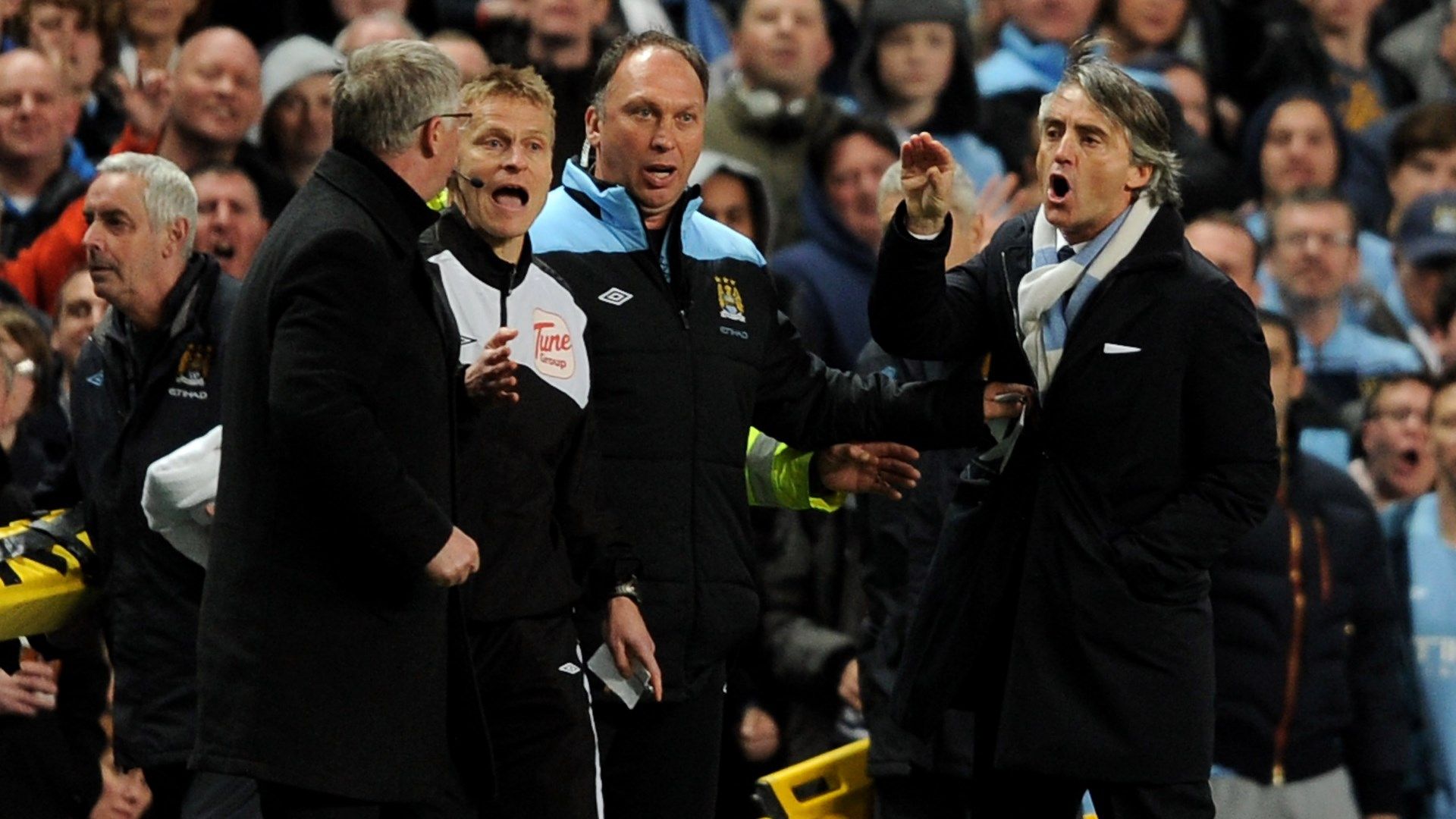 Alex Ferguson Roberto Mancini