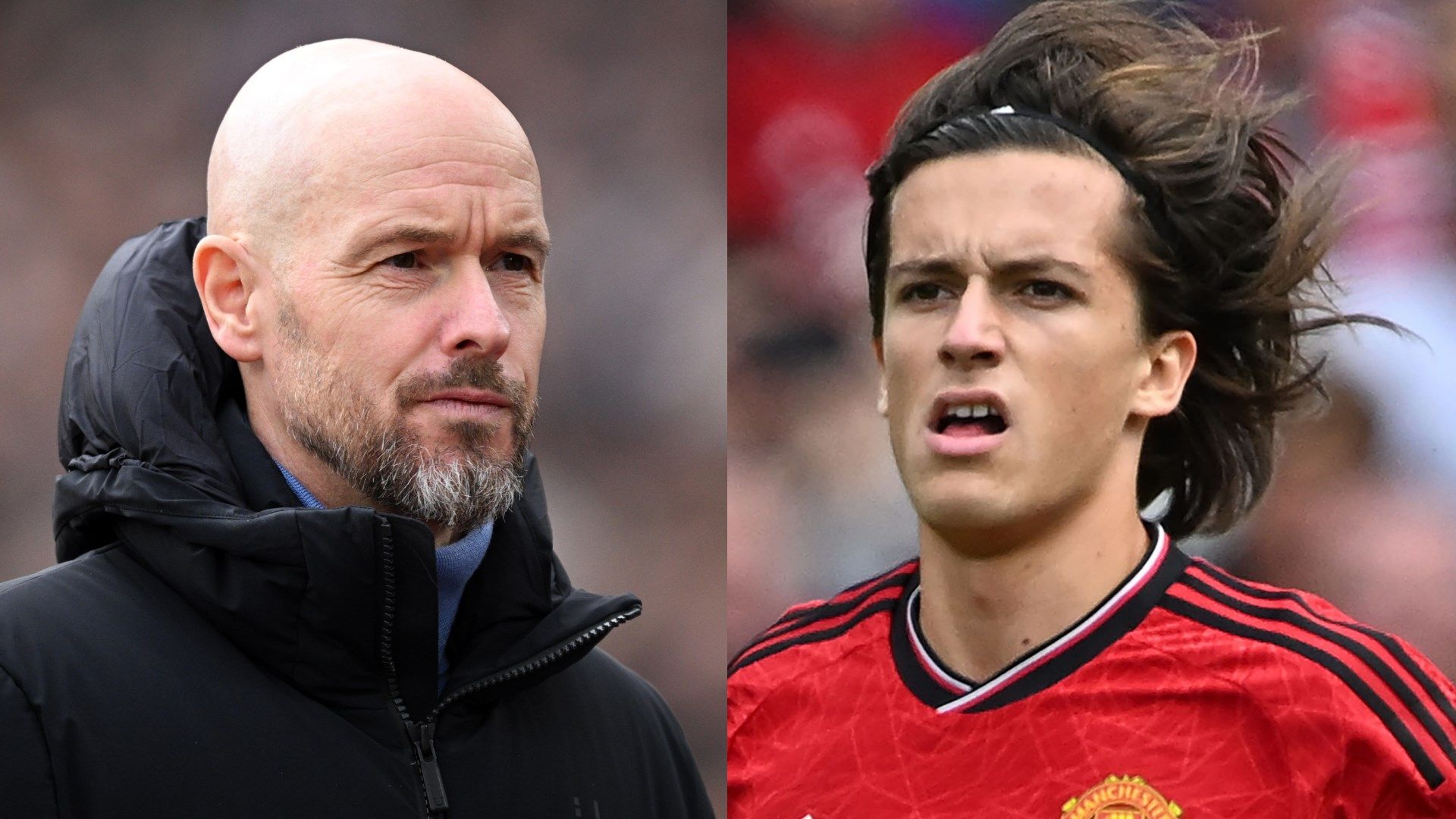 Erik ten Hag Alvaro Fernandez Man Utd