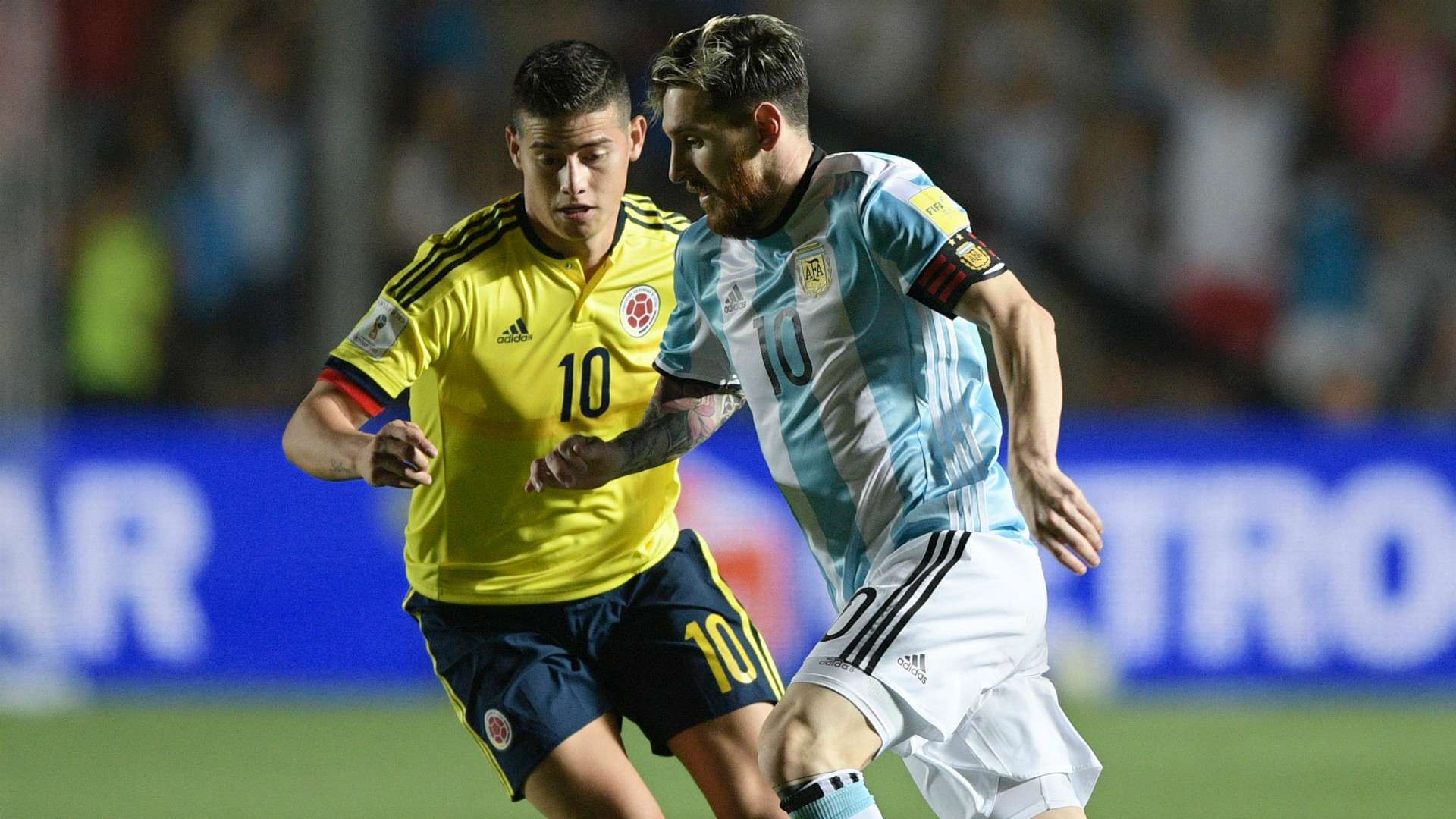 James Rodriguez Lionel Messi Argentina Colombia