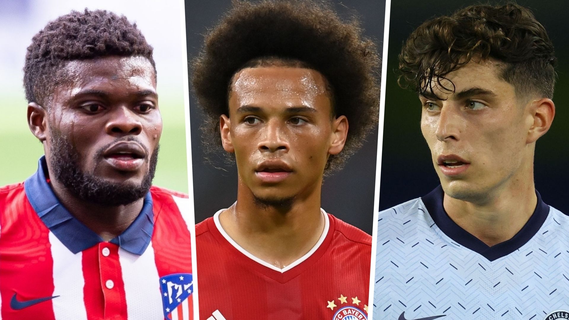 Thomas Partey Leroy Sane Kai Havertz