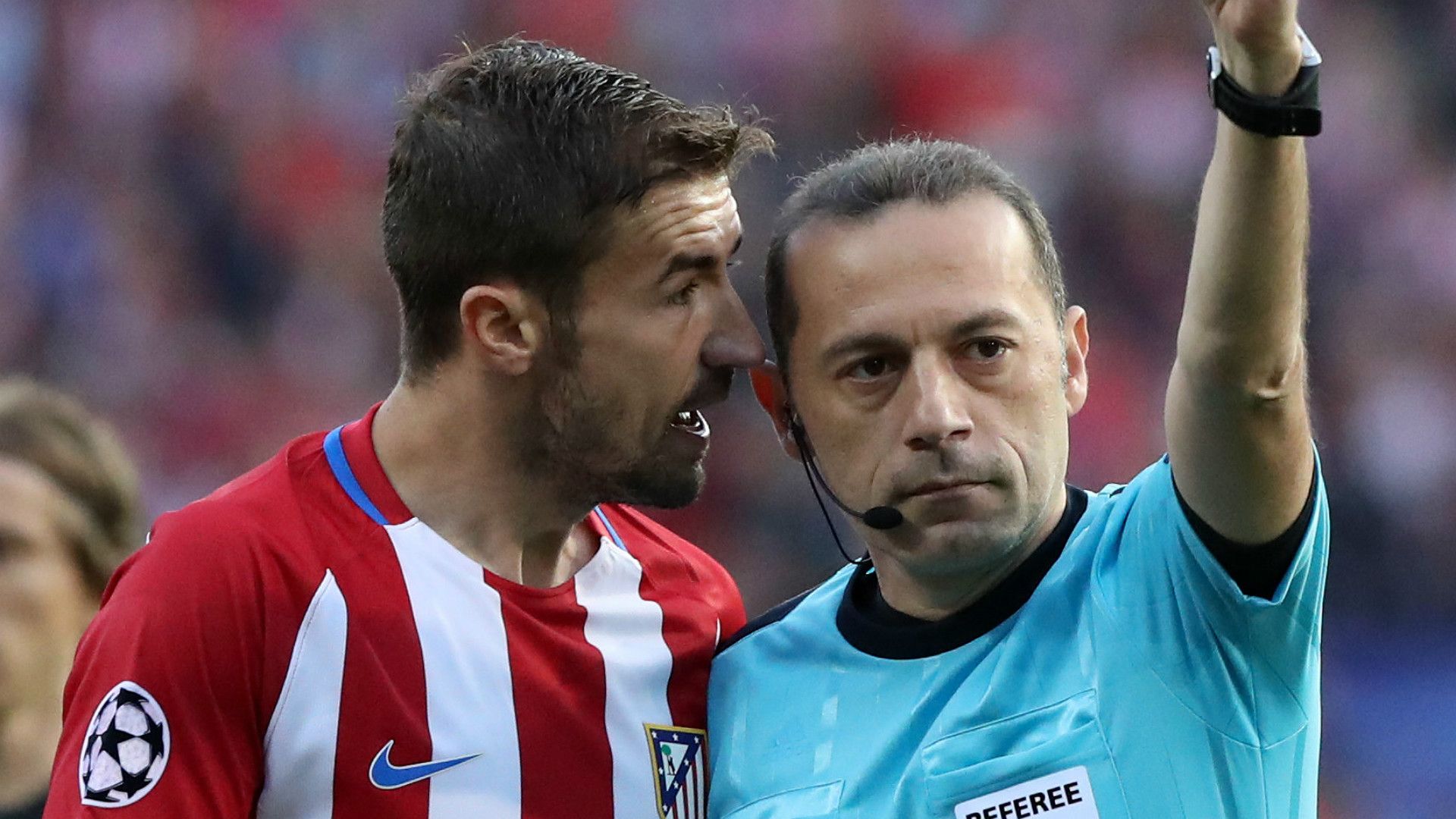 Gabi Cakir Atletico Madrid Real Madrid UEFA Champions League