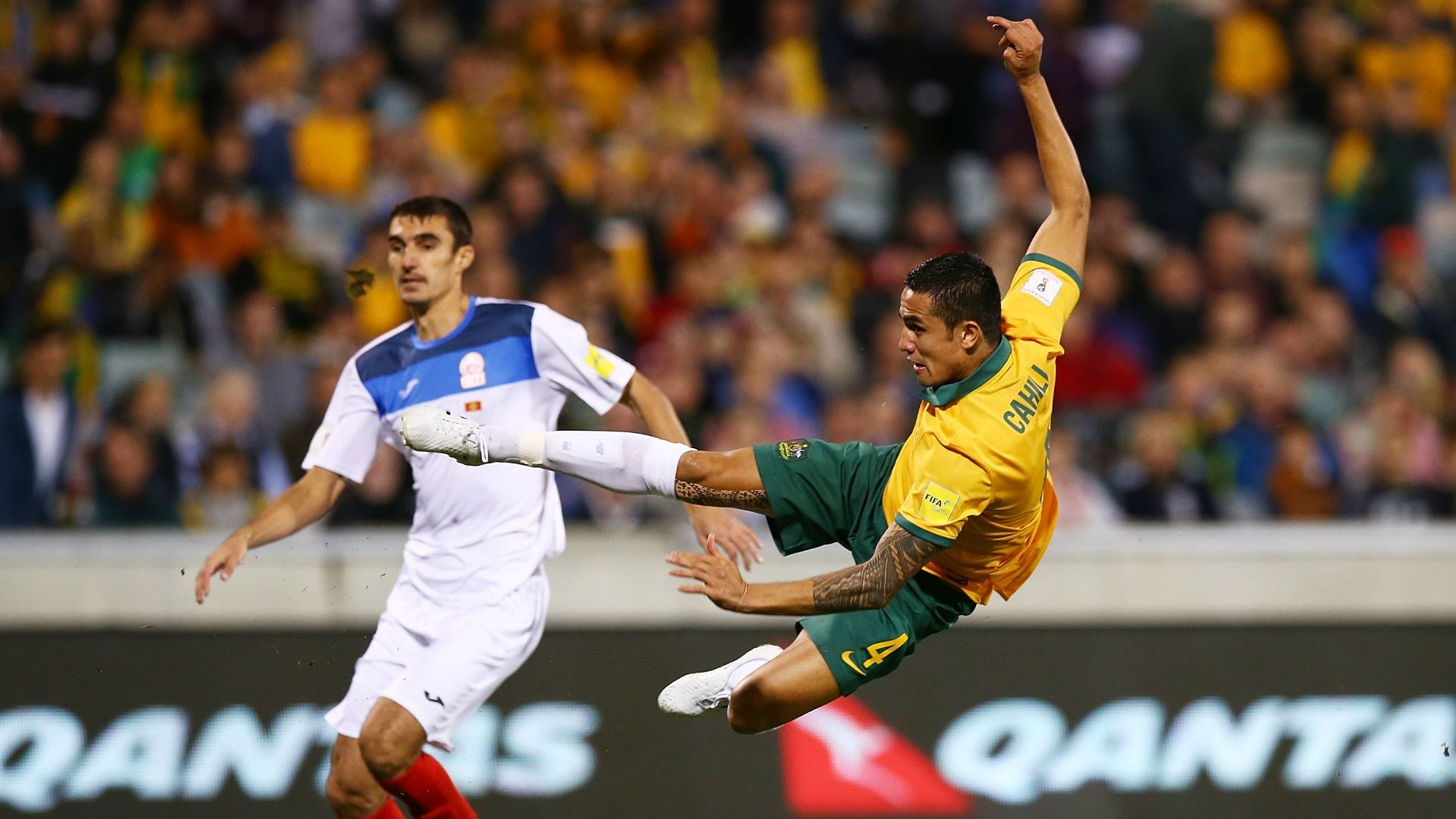Tim Cahill Australia v Kyrgyzstan World Cup Qualifying 12112015