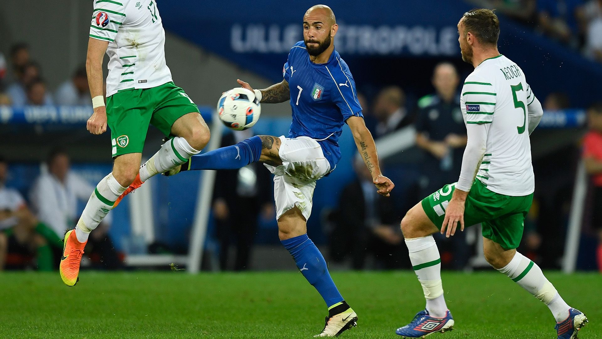 Simone Zaza Italy Ireland Euro 2016