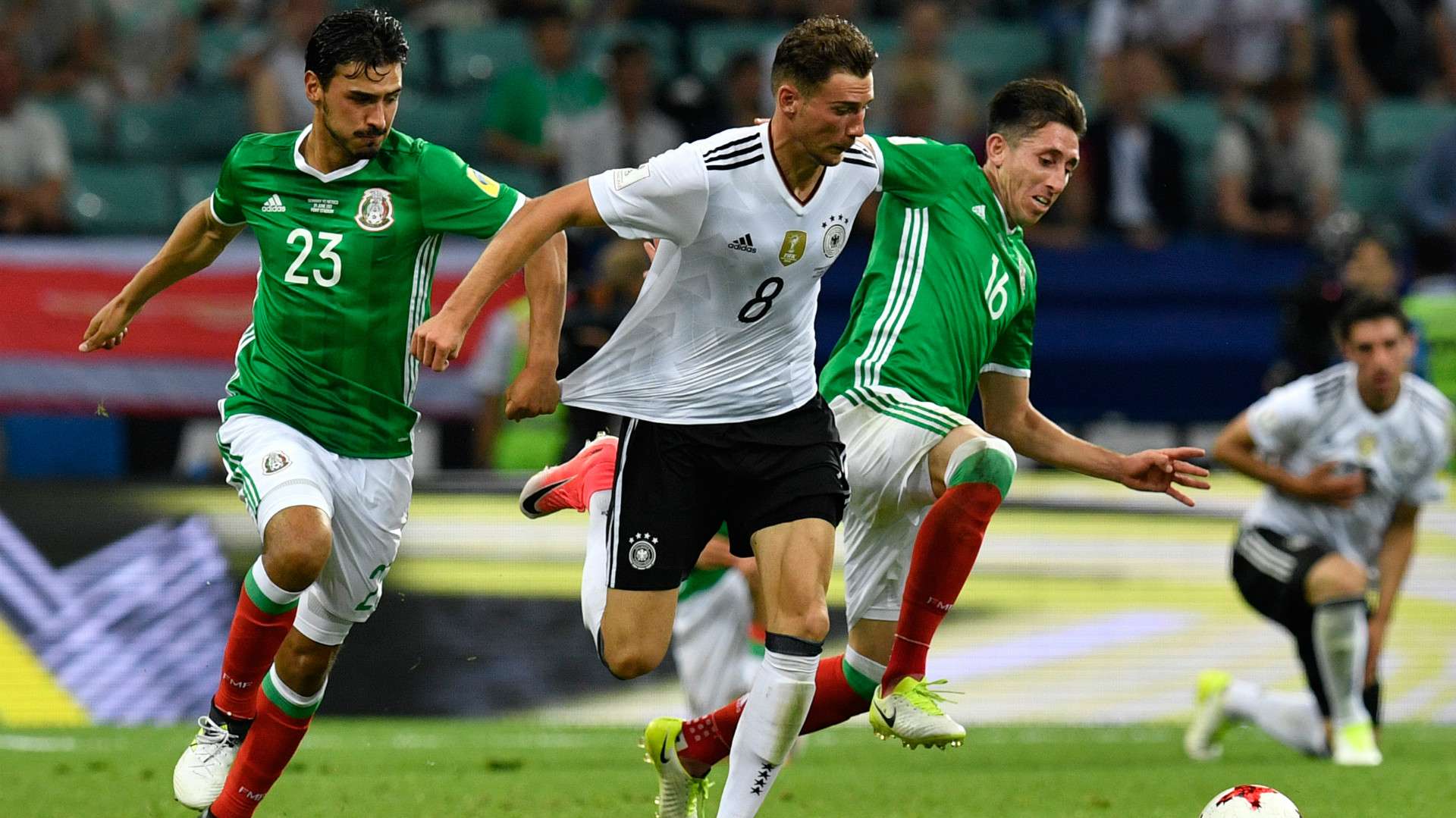 Oswaldo Alanis Hector Herrera Mexico Leon Goretzka Germany