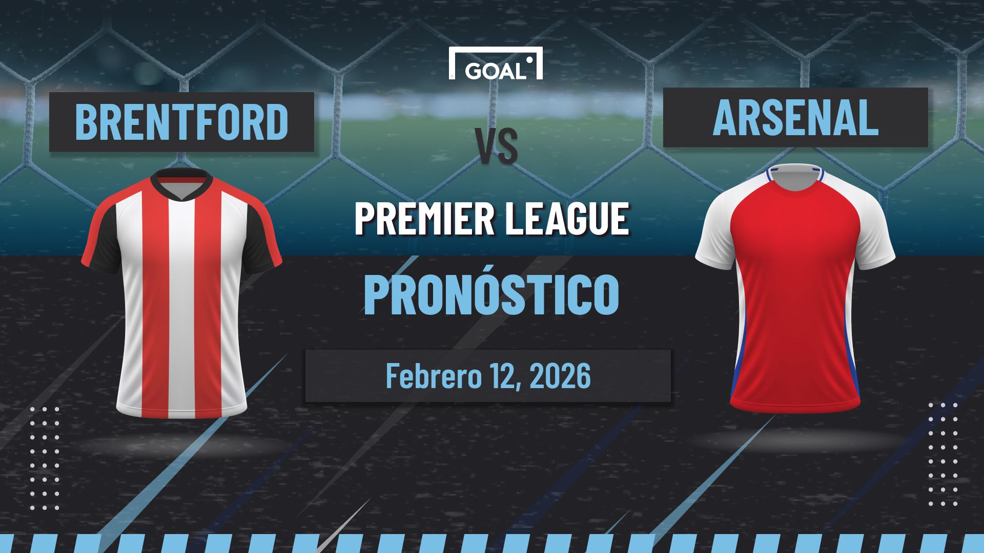 Brentford vs Arsenal Pronóstico y Apuestas Premier League | 12/02/26