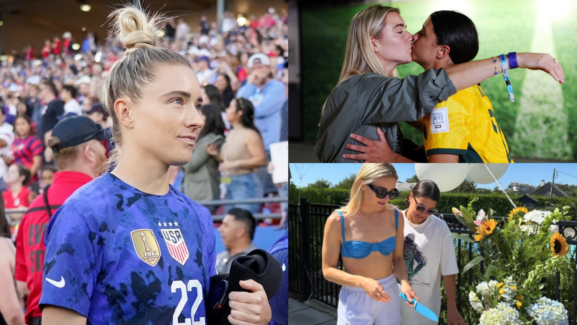 Kristie Mewis Sam Kerr split