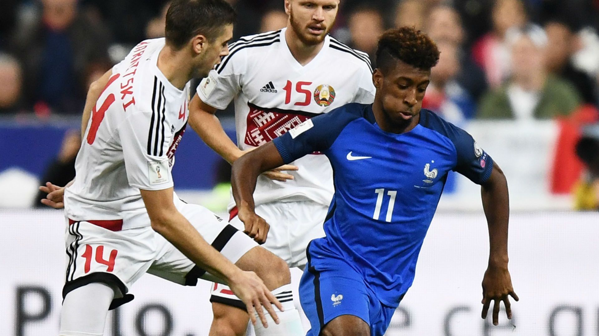 Kingsley Coman France Belarus