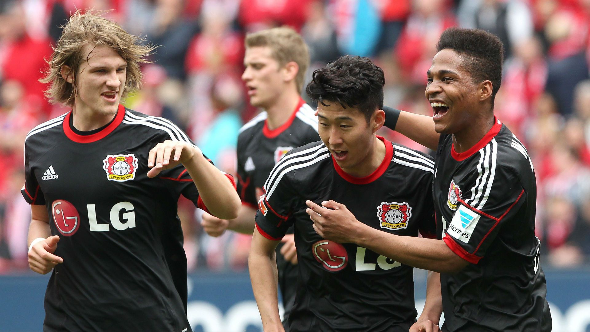 Heung Min Son 1. FSV Mainz 05 Bayer 04 Leverkusen Bundesliga 11042015
