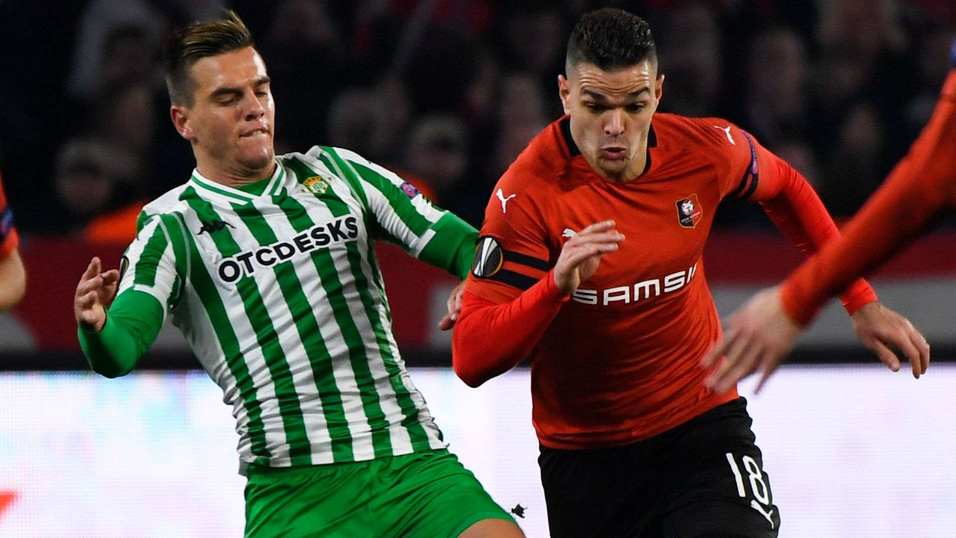 Giovanni Lo Celso Hatem Ben Arfa Rennes Betis UEFA Europa League 14022019