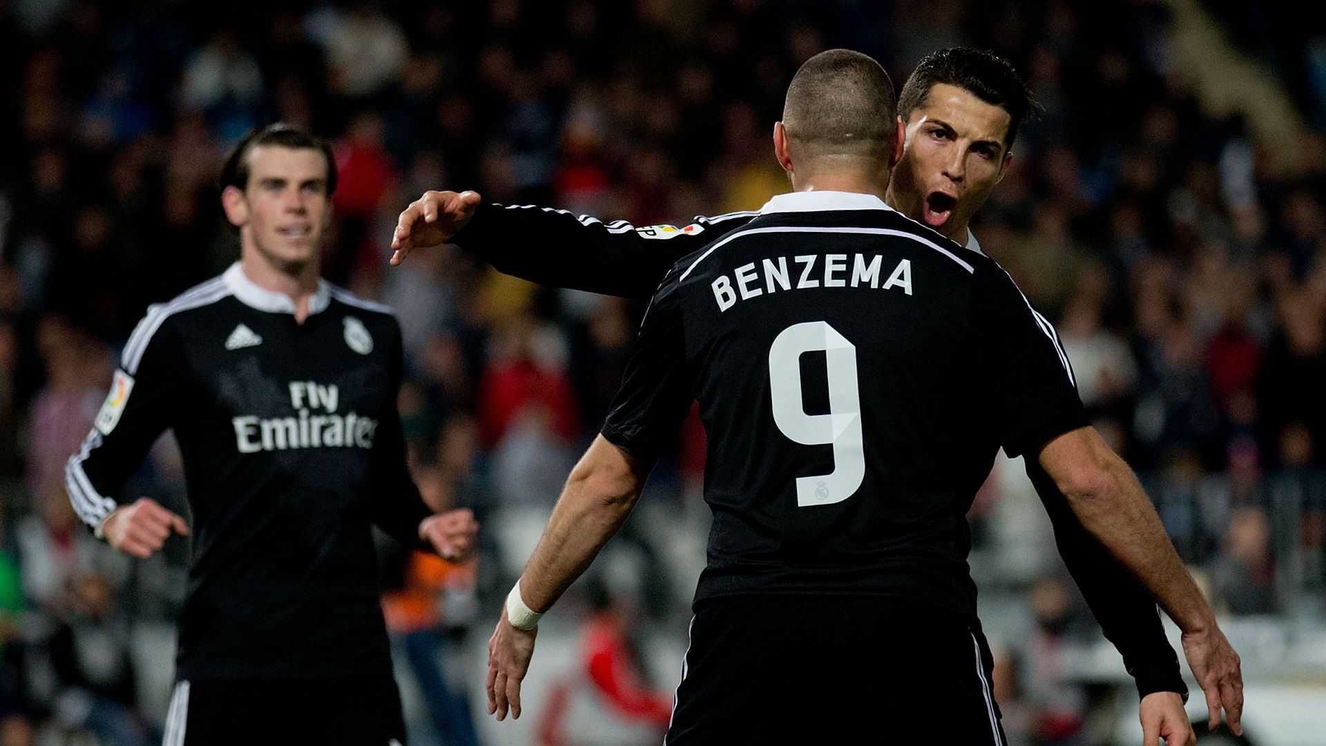 Cristiano Ronaldo, Gareth Bale, Karim Benzema
