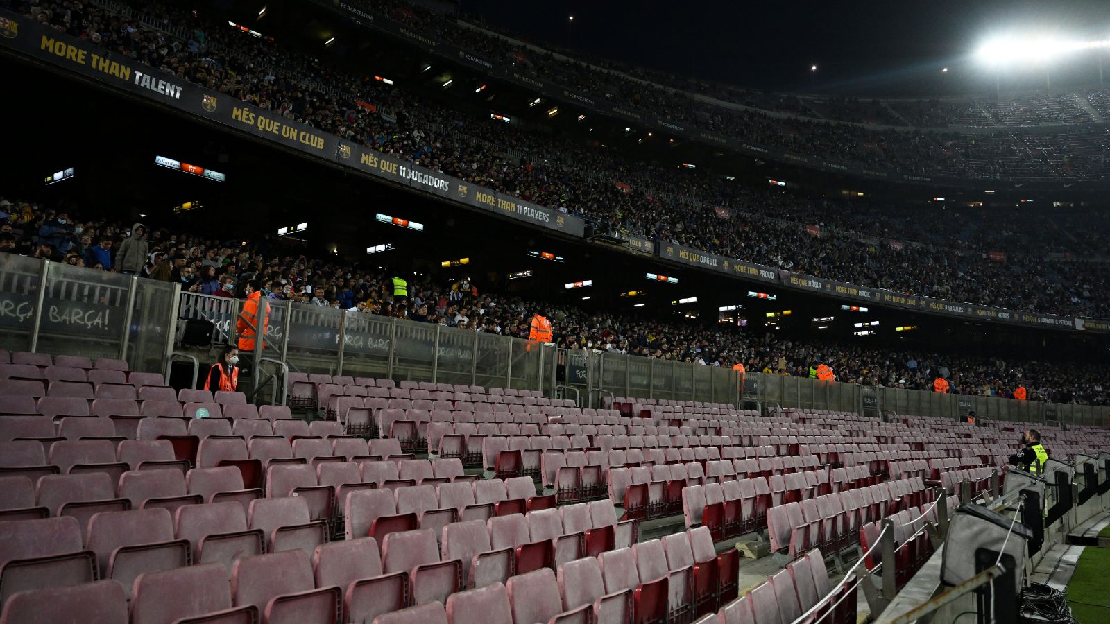 Camp Nou Espai Animacio grada animacion Barcelona