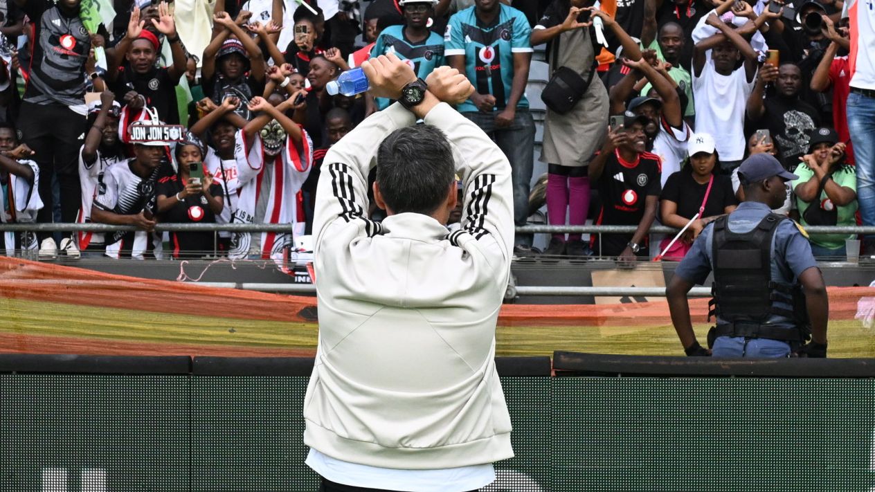 Jose Riveiro, Orlando Pirates, April 2025