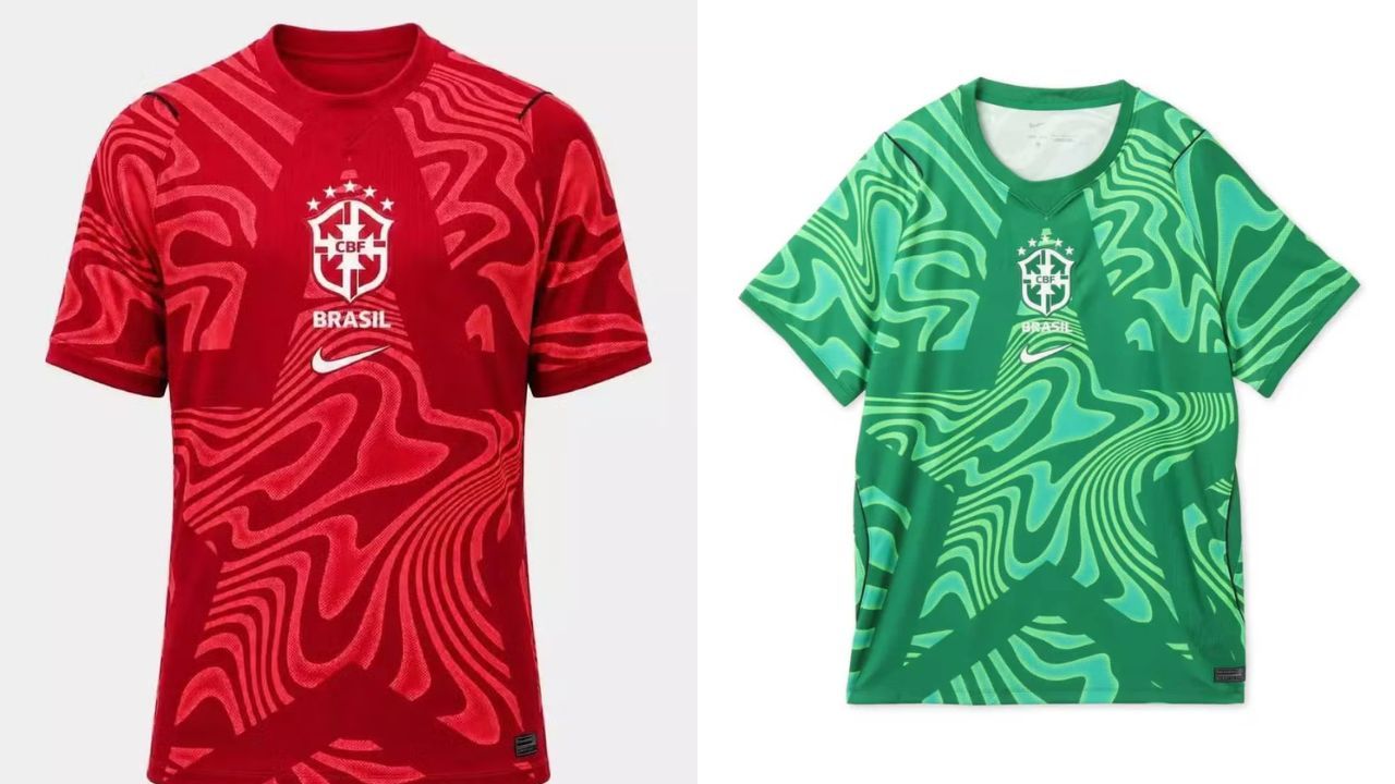 Camisa goleiro Brasil