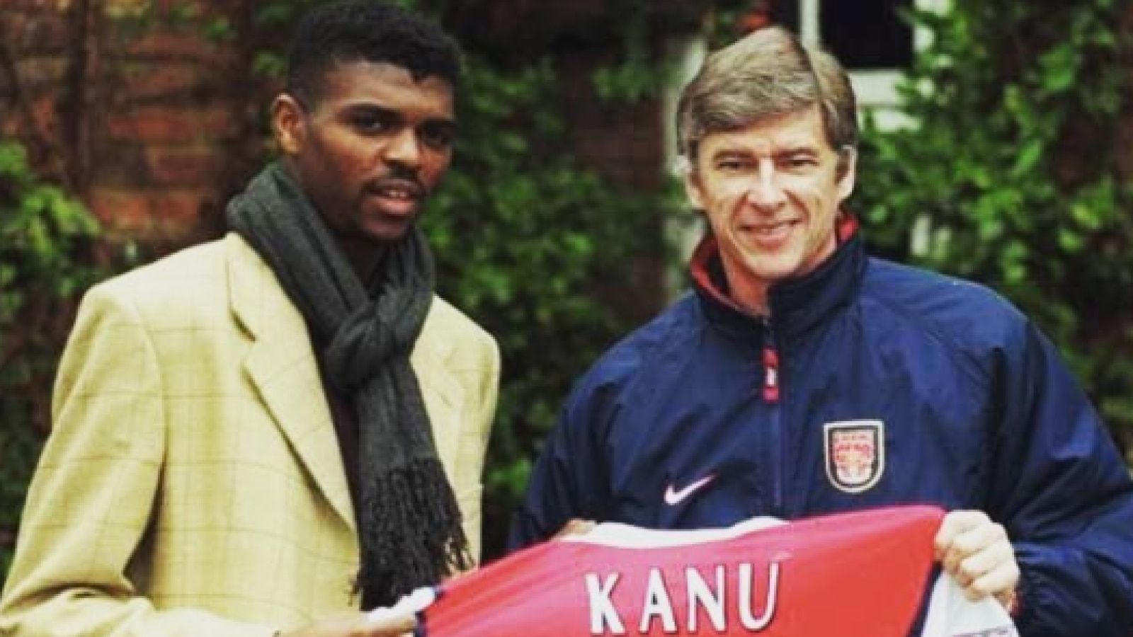 Nwankwo Kanu Arsene Wenger