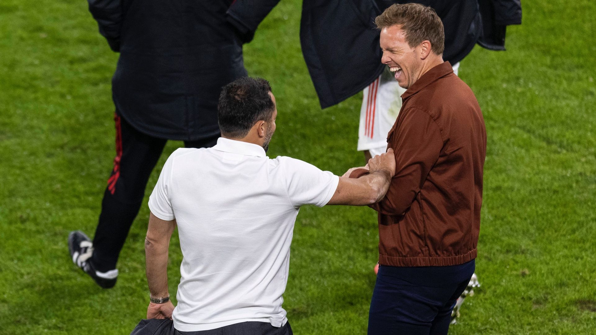 ONLY GERMANY Hasan Salihamidzic Julian Nagelsmann FC Bayern 2021