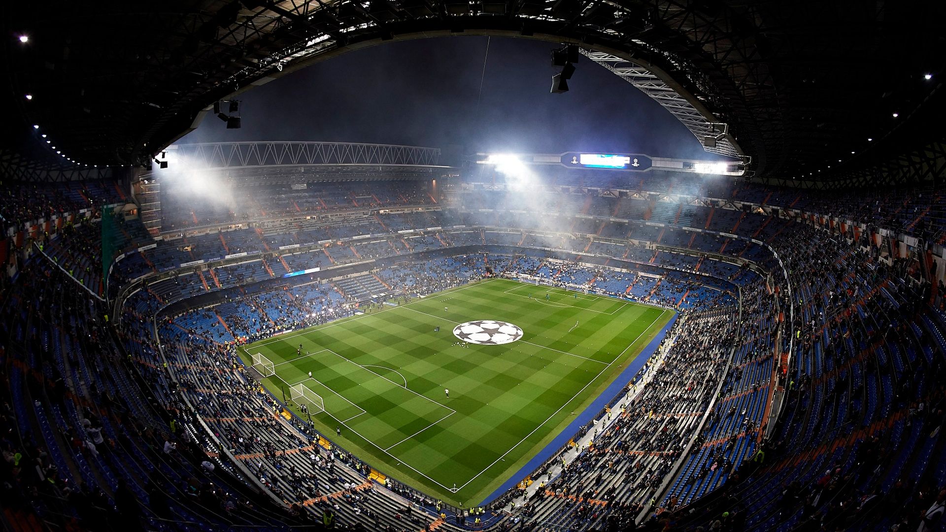 Santiago Bernabeu Real Madrid PSG Champions League 14022018