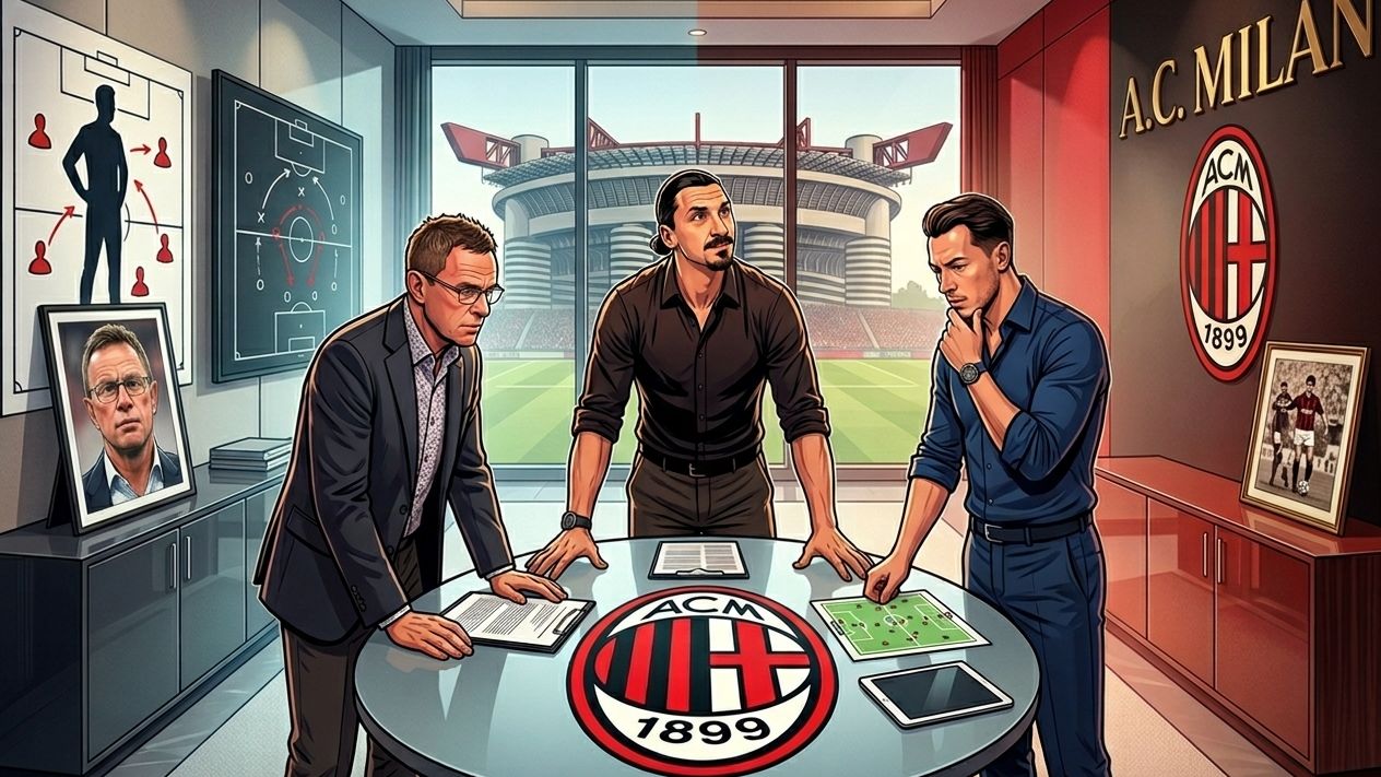 Matthias Jaissle Ralf Rangnick Zlatan Ibrahimovic Milan Goal Only