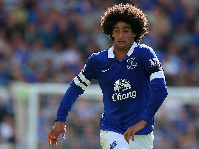 EPL - Everton v West Bromwich Albion, Marouane Fellaini