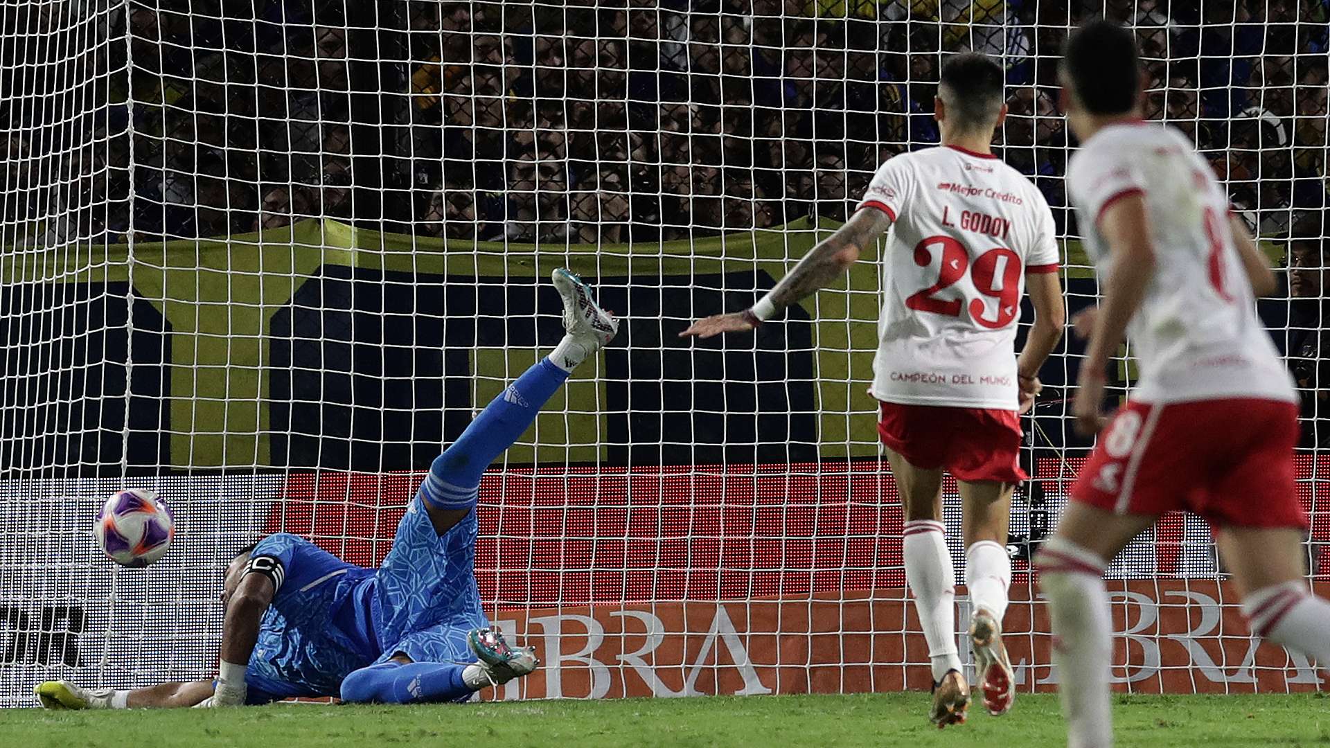 sergio romero boca estudiantes torneo binance 15042023