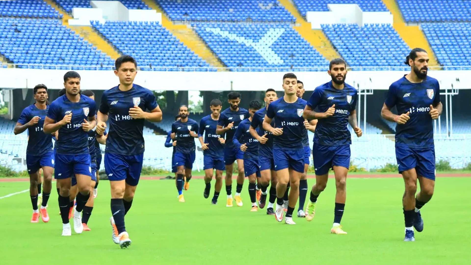 Indian national team training
