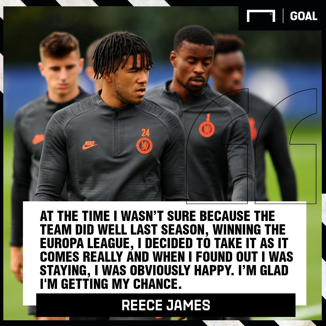 Reece James quote GFX