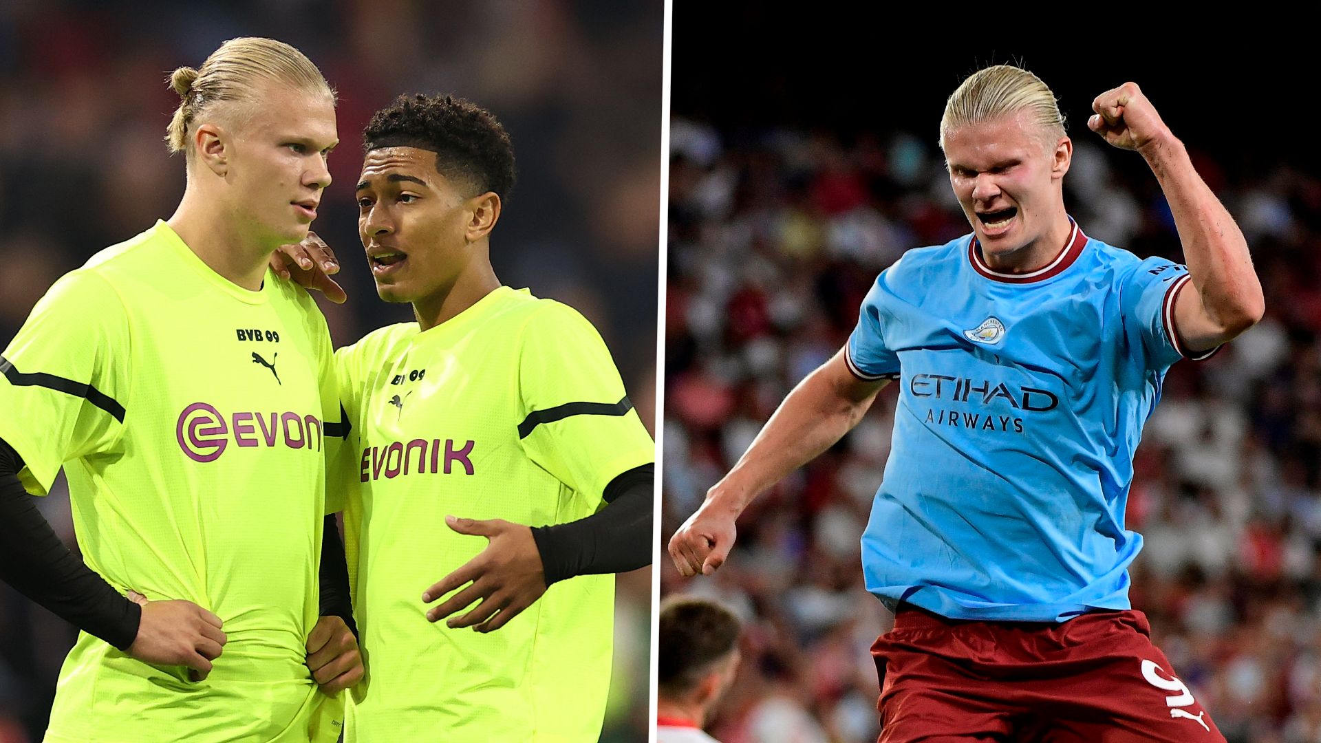 Borussia Dortmund Erling Haaland Jude Bellingham Manchester City