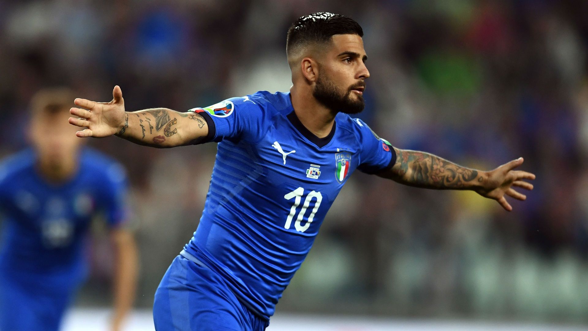 Lorenzo Insigne Italy Bosnia Euro 2020