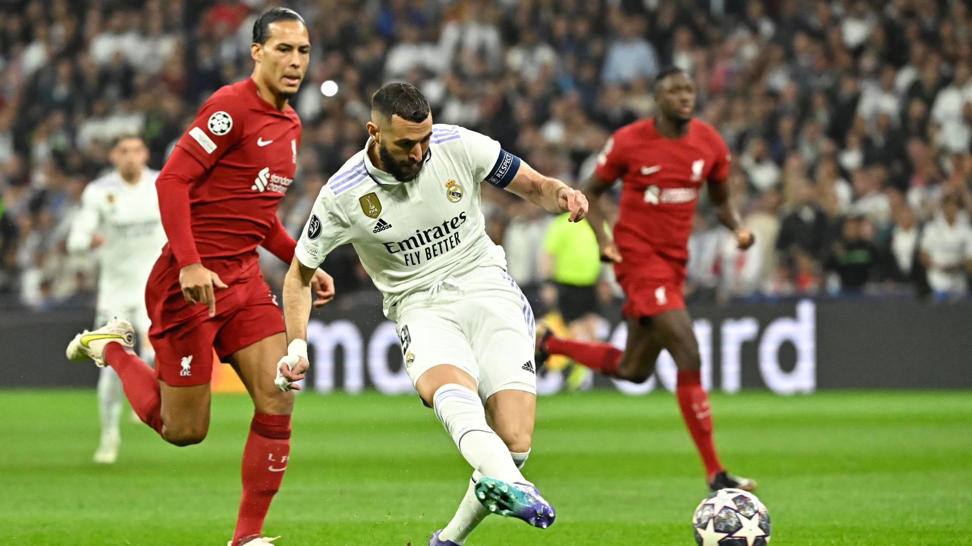 Benzema Real Madrid Liverpool