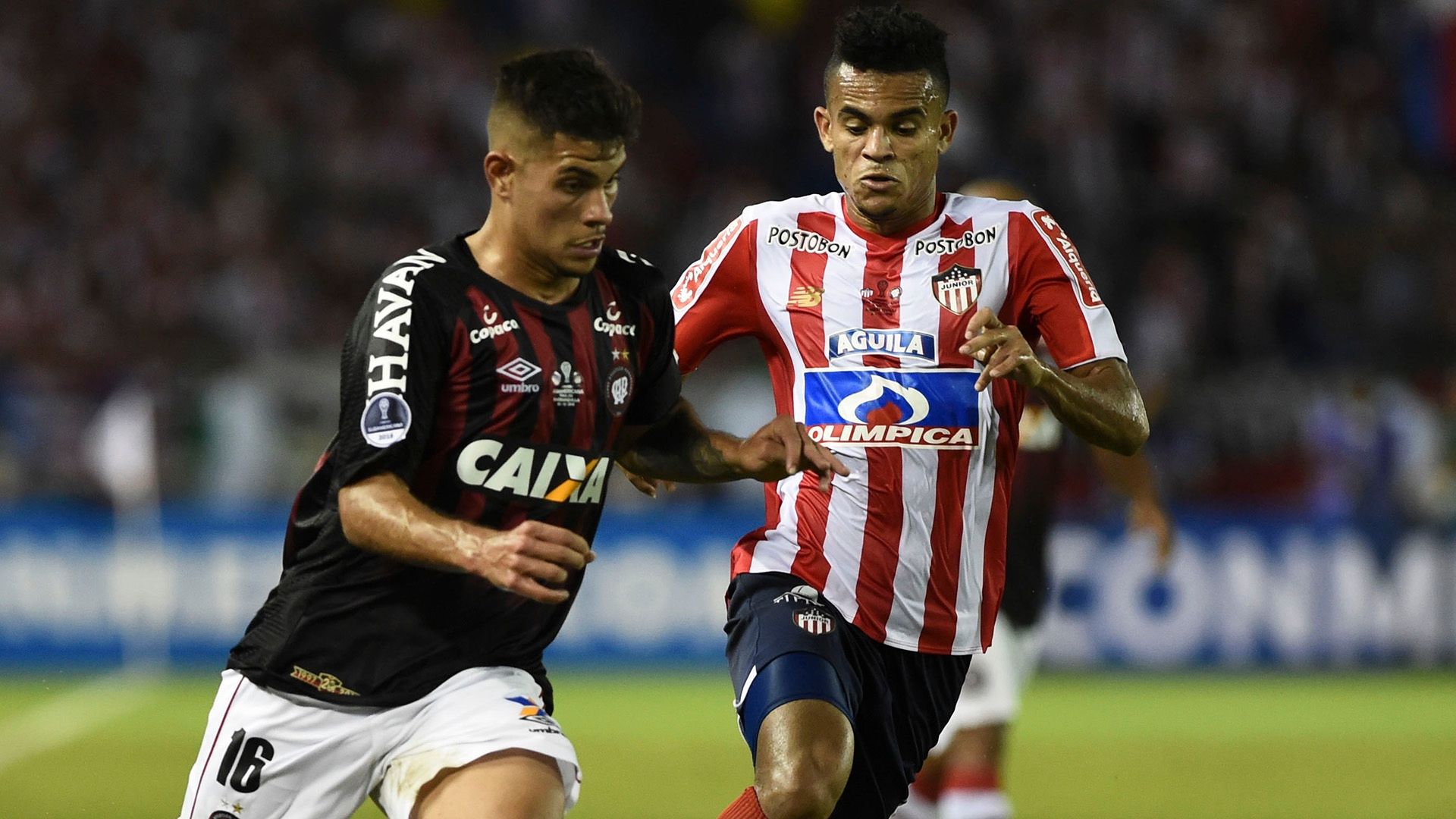 Luis Diaz Bruno Guimaraes Junior Barranquilla Atletico-PR Copa Sudamericana final 05122018