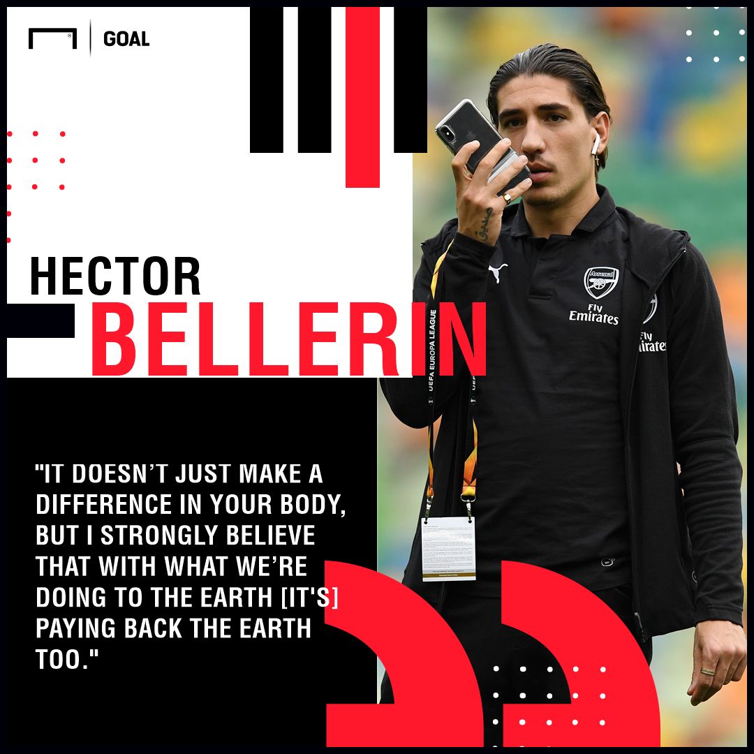 Hector Bellerin veganism