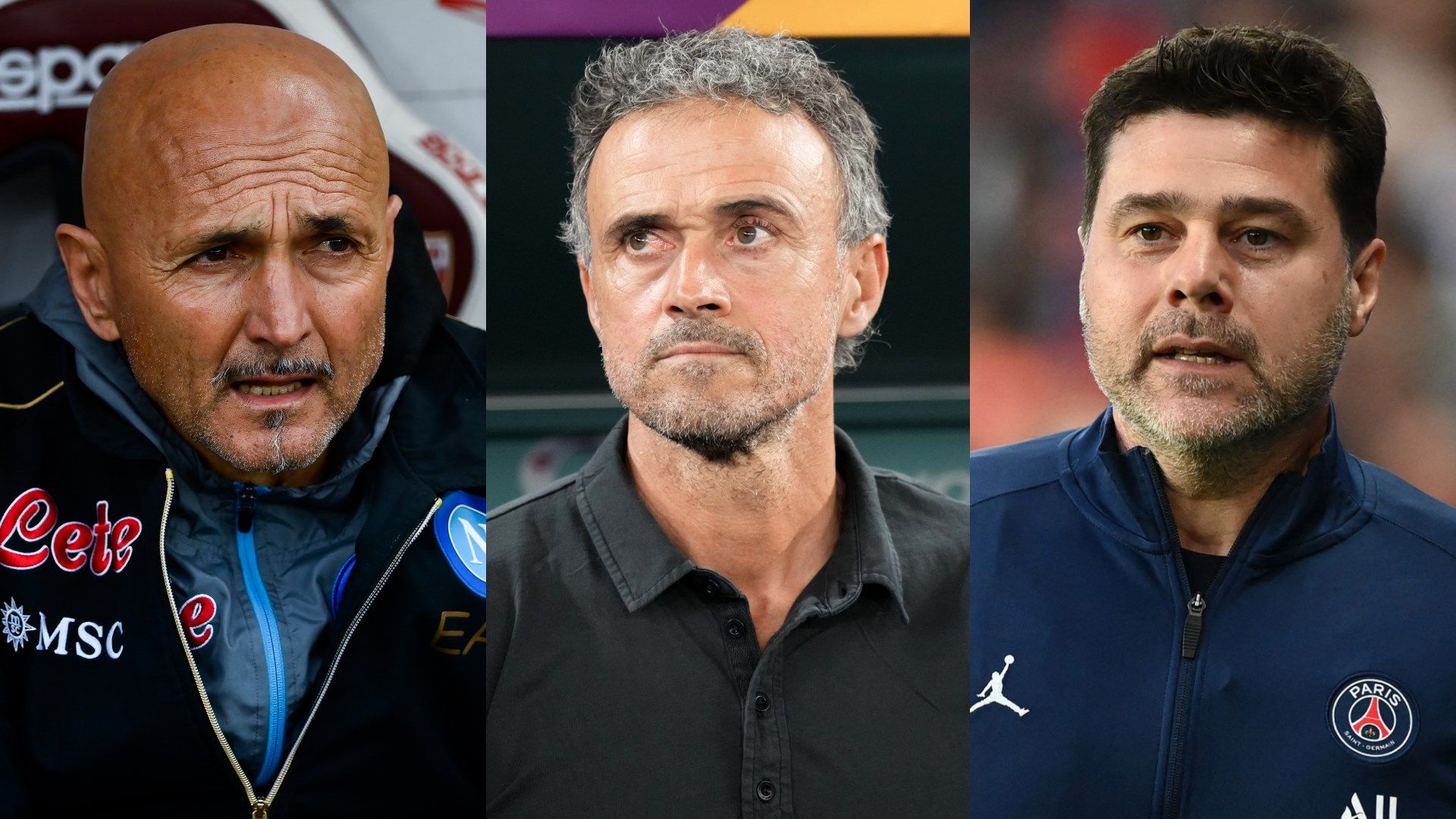 Luciano Spalletti Luis Enrique Mauricio Pochettino