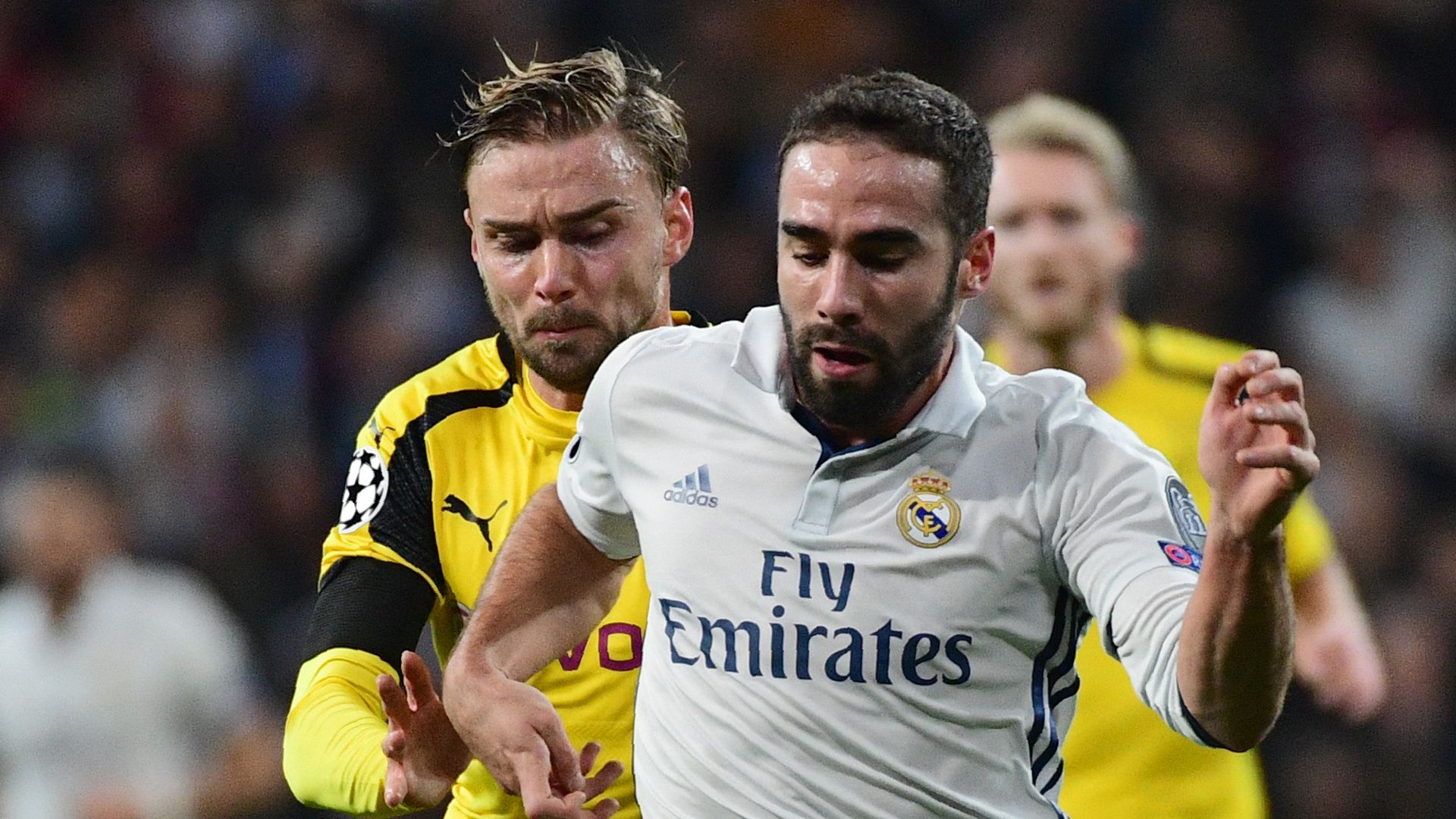 Marcel Schmelzer Dani Carvajal Real Madrid Borussia Dortmund Champions League 07122016