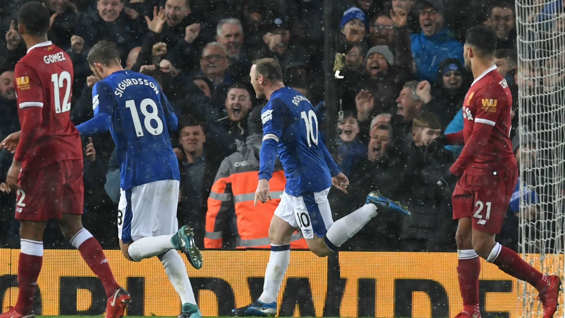 Wayne Rooney Everton Premier League 10122017