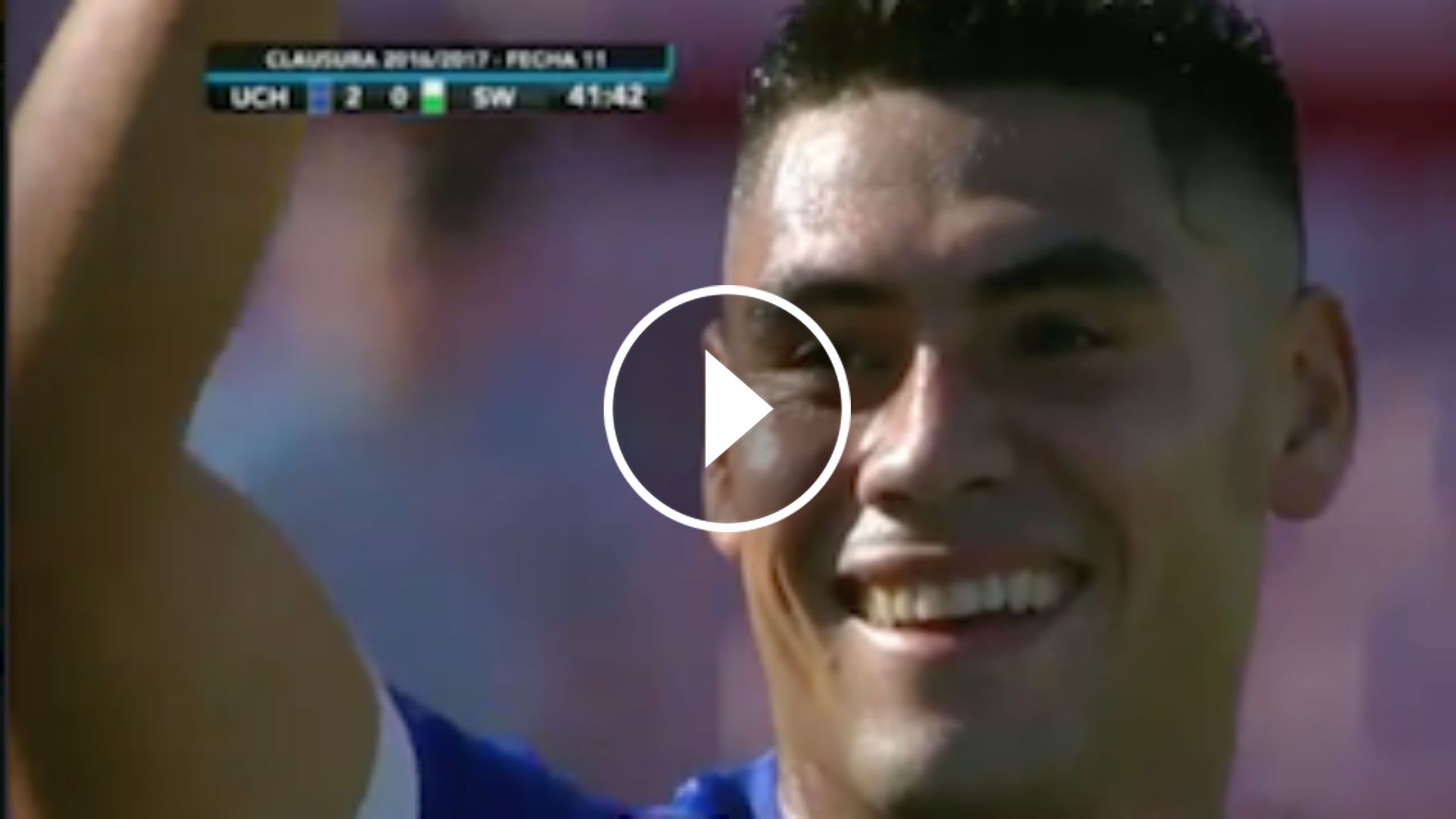 Gol Felipe Mora Universidad Chile Wanderers 220417