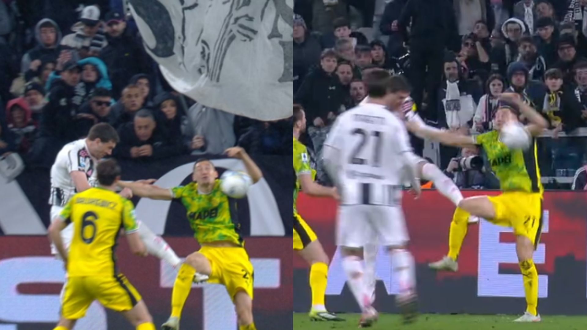 Moviola Juventus Sassuolo