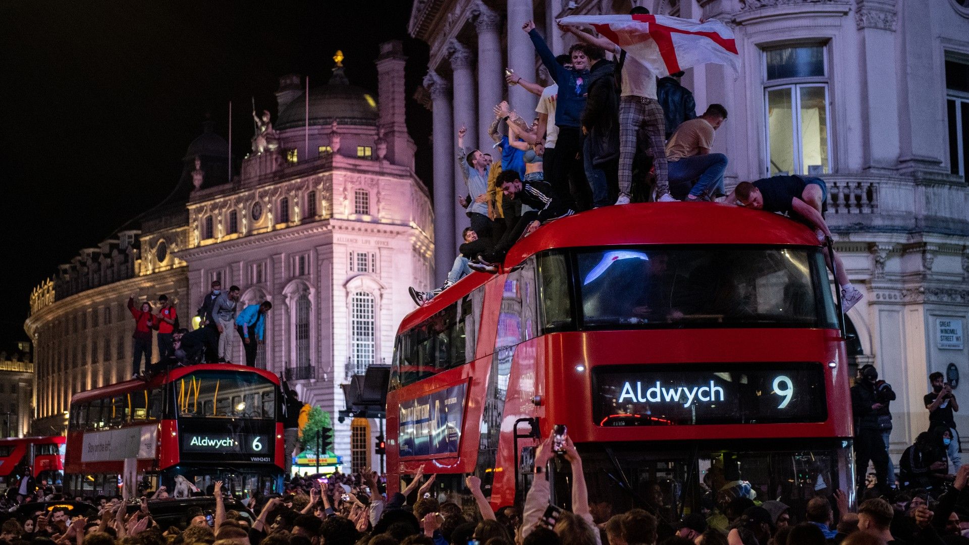 England fans Euro 2020