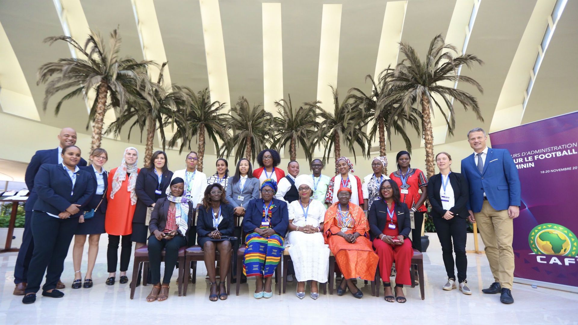 Caf hold women's course