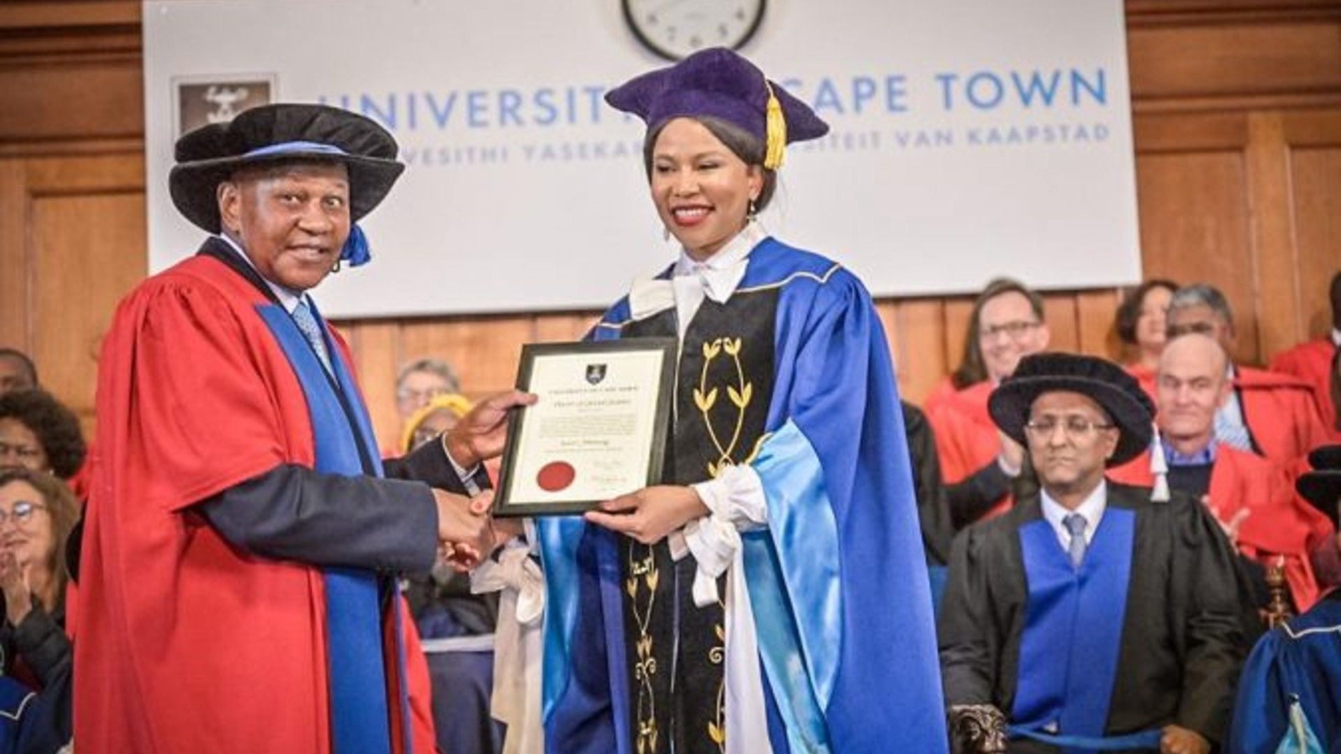 Kaizer Motaung at University of Pretoria, July 2022