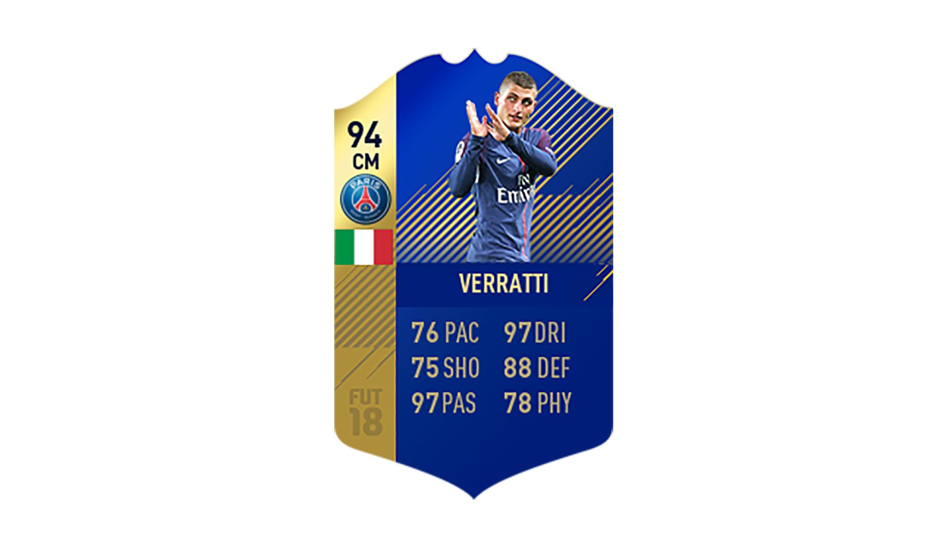 FIFA 18 Ligue 1 Team of the Season Verratti