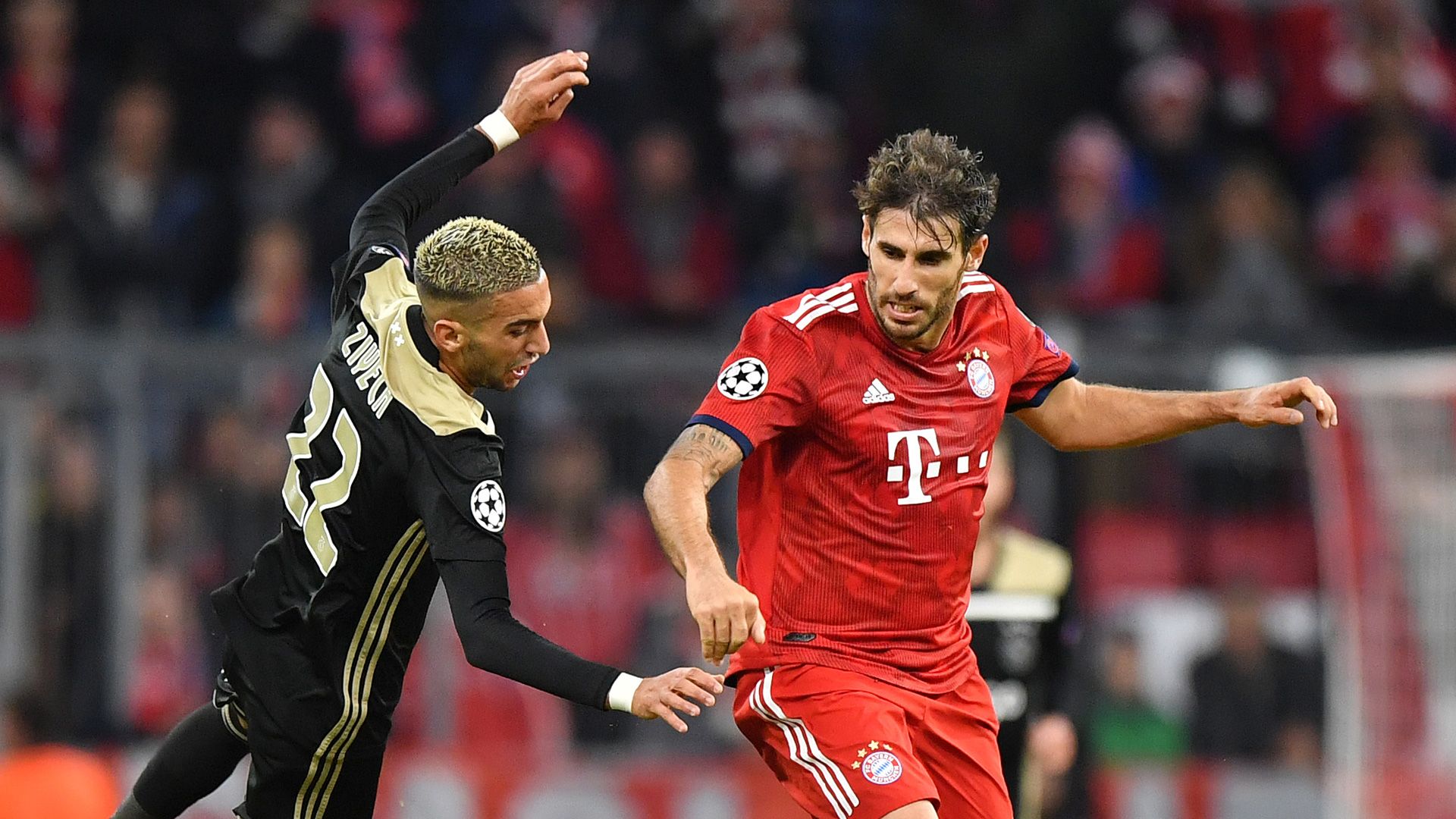 Javi Martinez FC Bayern Champions League 02102018