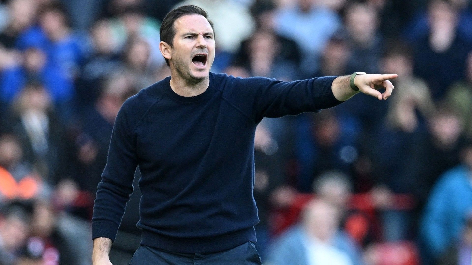 Frank Lampard Everton Liverpool 2021-22